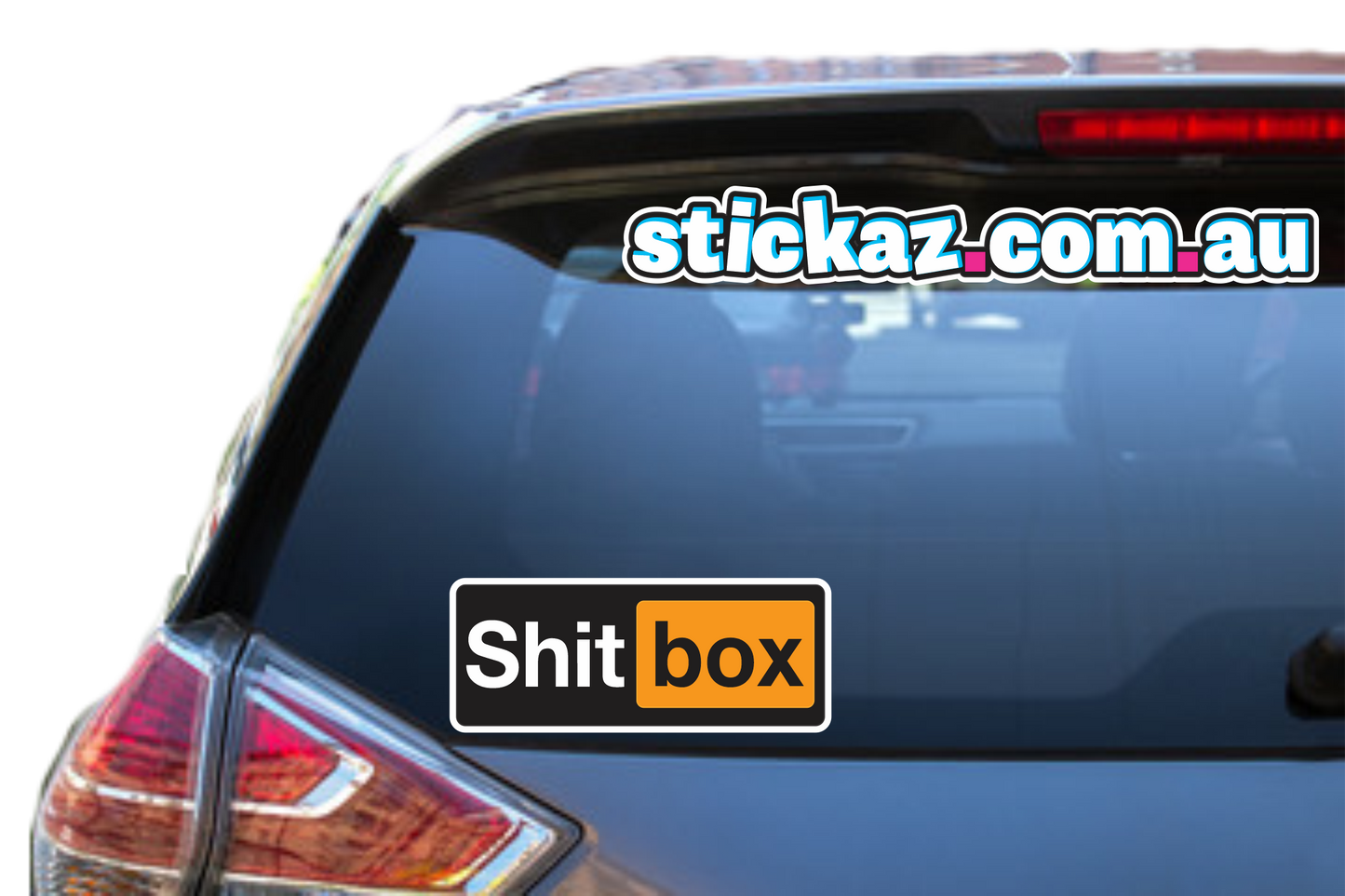 Shitbox Hub Sticker Decal 4x4 4WD Camping Caravan Trade Truck Aussie Adventure