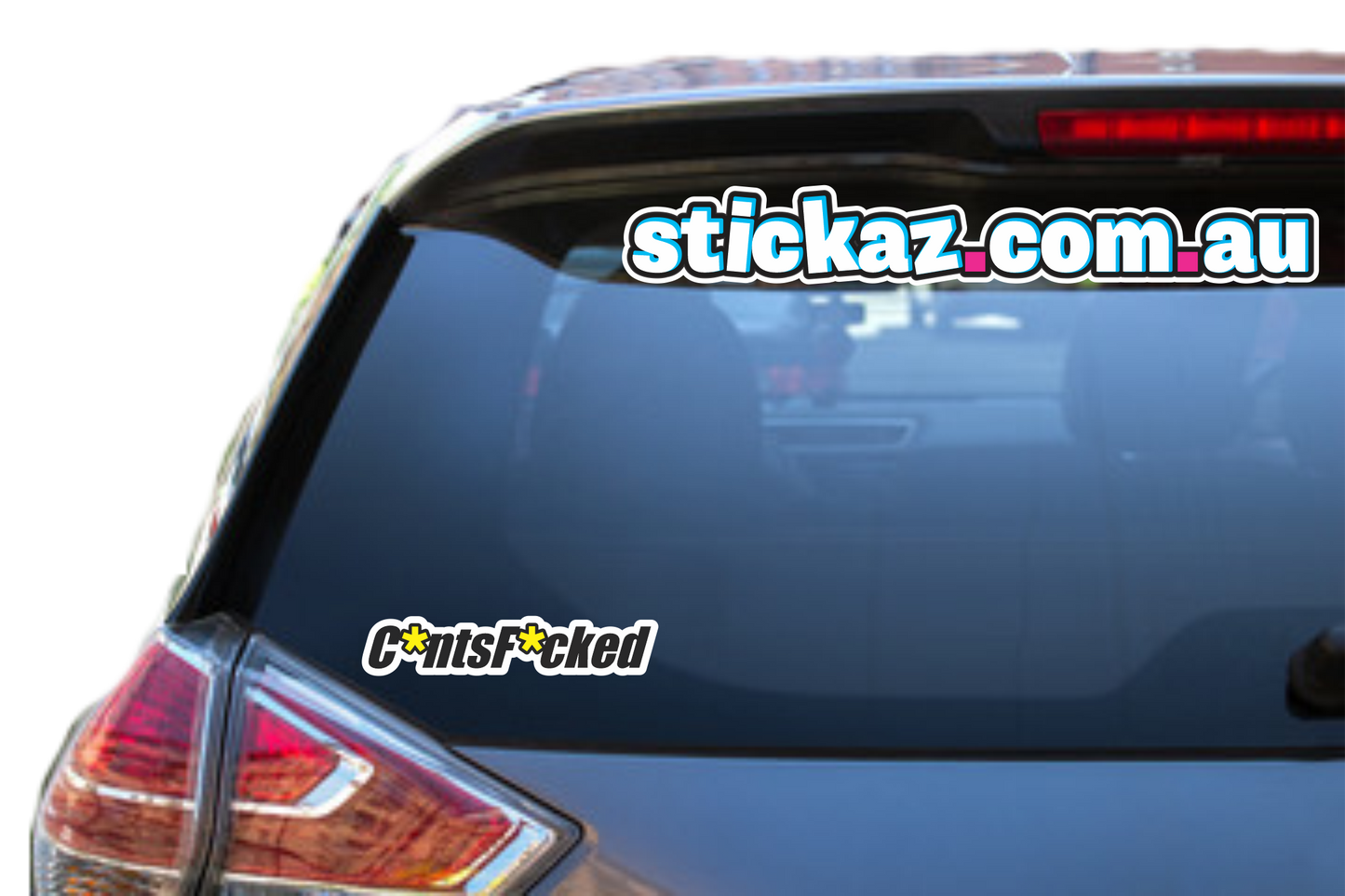 C*NTS F*CKED STICKER