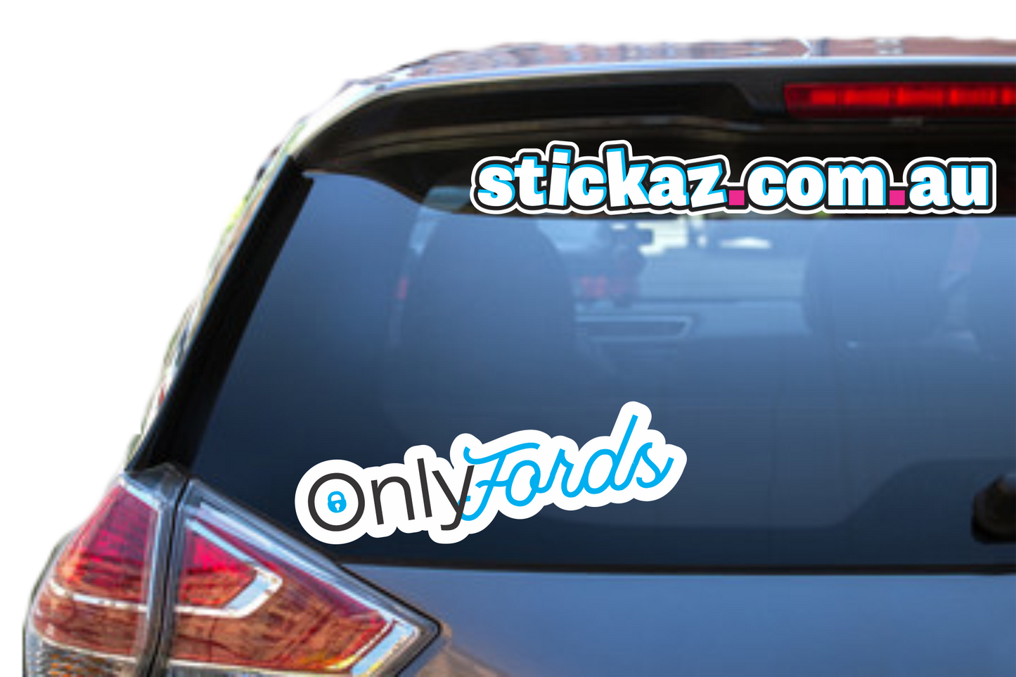 Only Fords Sticker ute 4wd 4x4 window bumper funny car decal Onlyfans meme