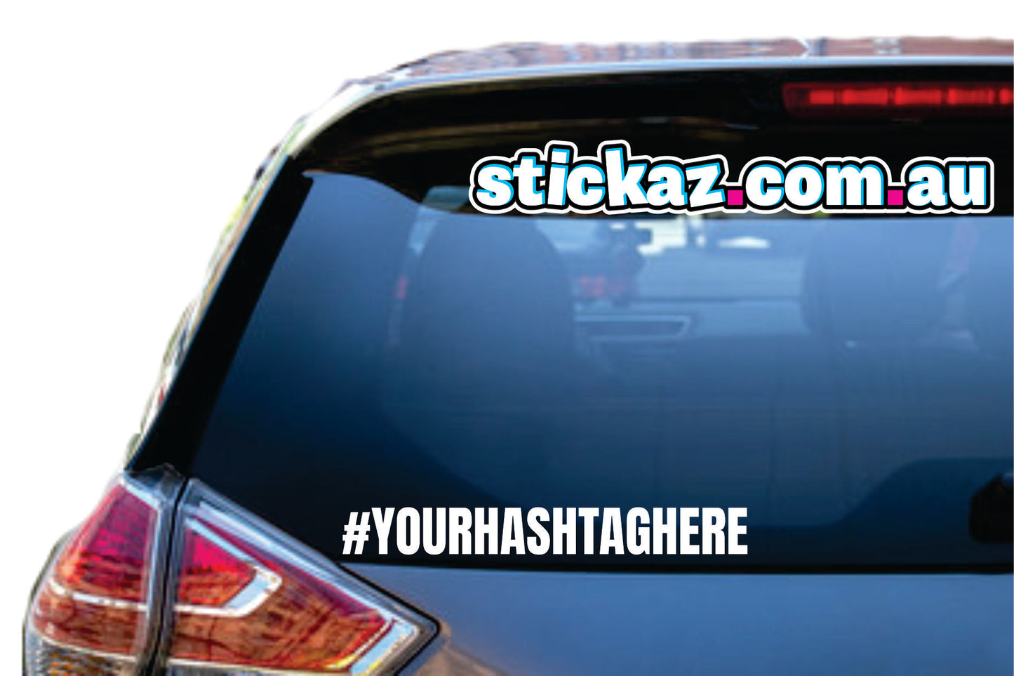 CUSTOM HASHTAG STICKER