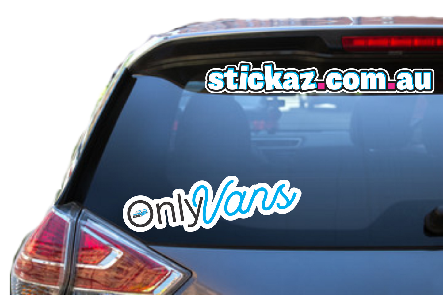 Only Vans Sticker ute sexy 4x4 window bumper funny car decal Onlyfans meme stree