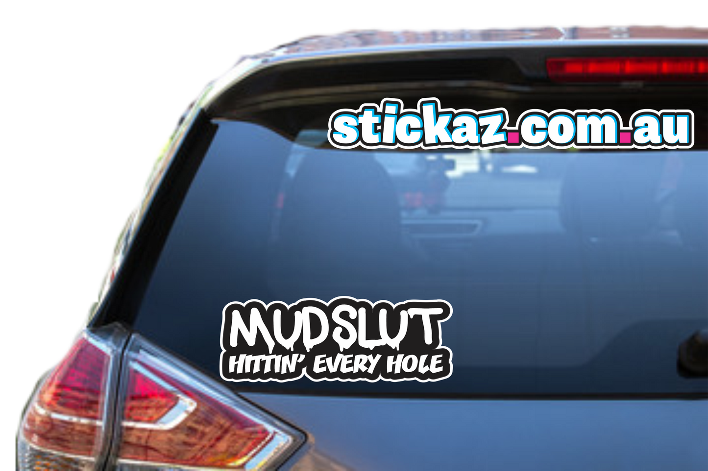 Mudslut Sticker - Funny Laptop Car Window Bumper JDM 4x4 decal 4wd